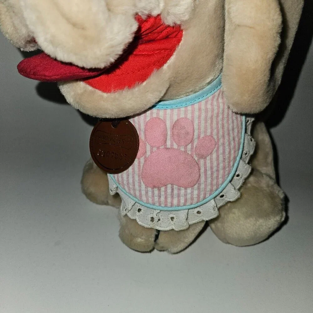 VTG Wrinkles 6307935 GANZ Puppy Dog Plush 10
